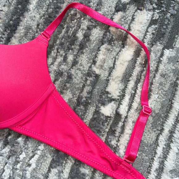 Vibrant Pink Women's Bra - Picture 5 of 10